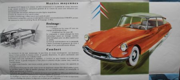 Citroen ID 19 Modelprogram 1959 Carbrochure (0988)